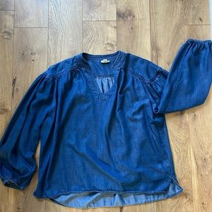 ANA chambray top